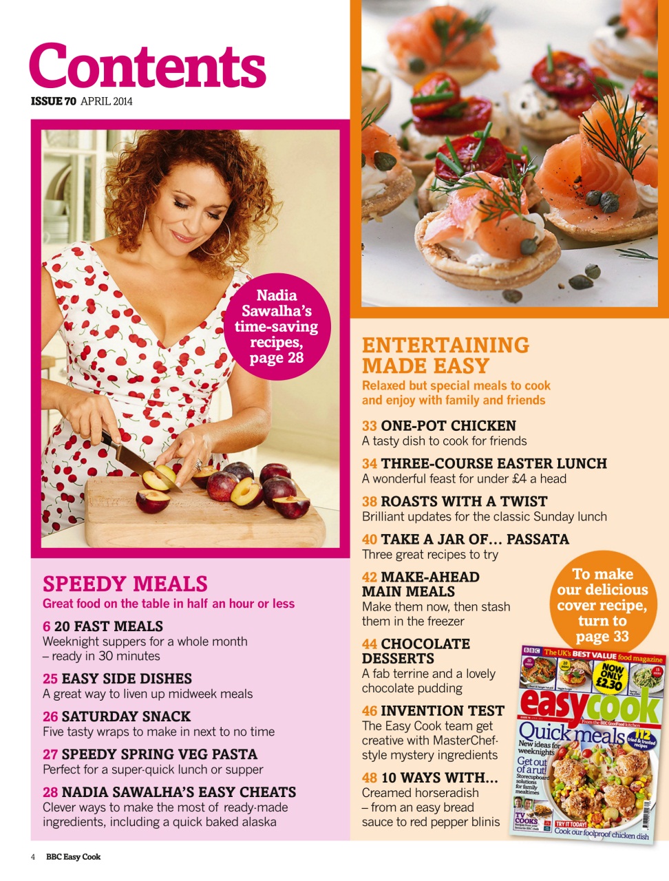 Easy Cook Magazine Preview Pages