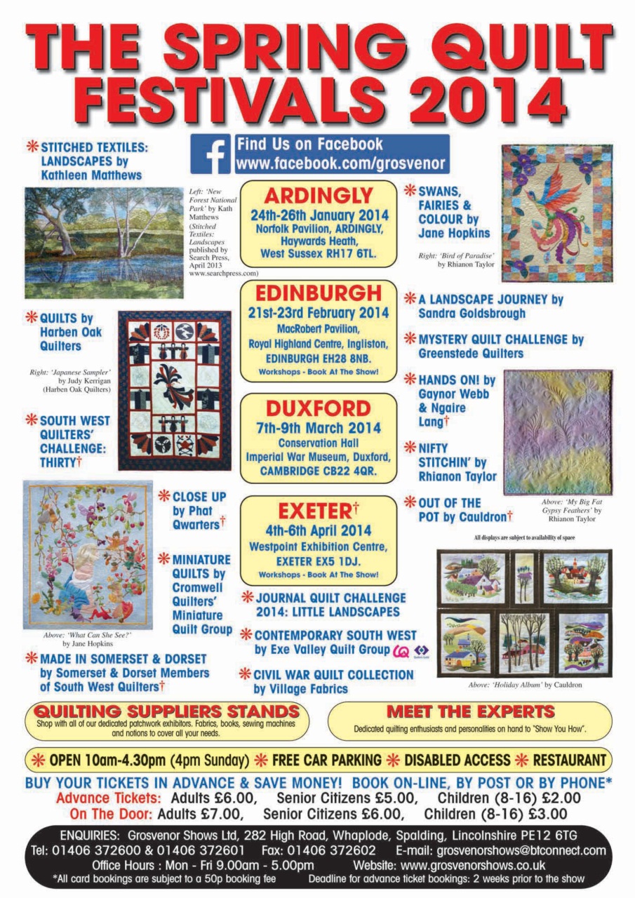 Patchwork and Quilting Preview Pages