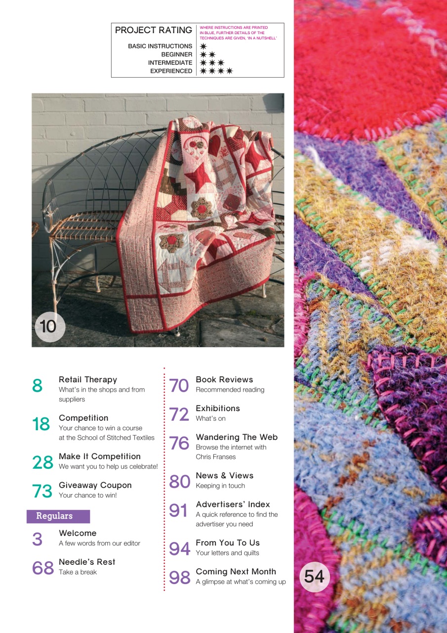 Patchwork and Quilting Preview Pages