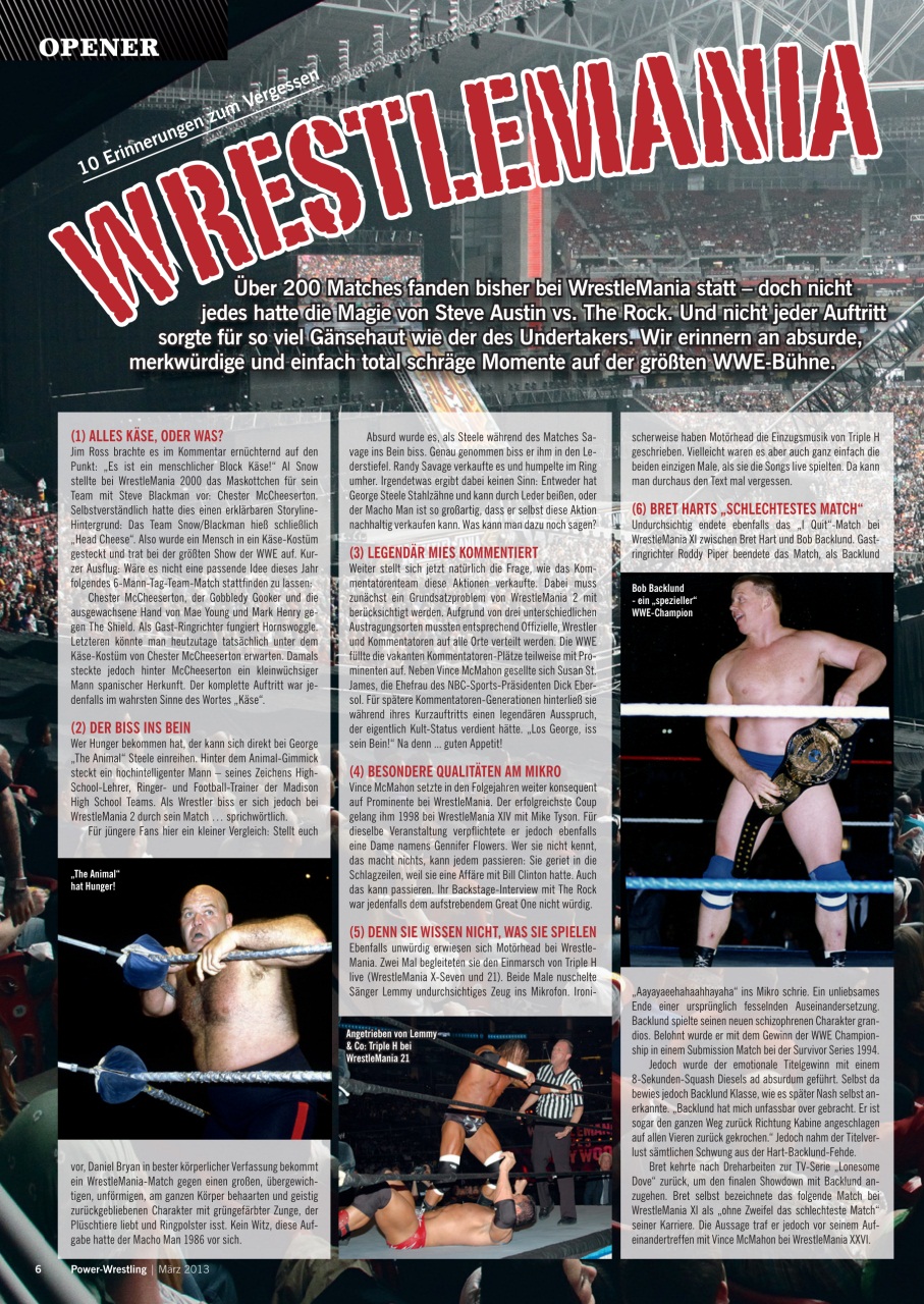 Power-Wrestling Preview Pages