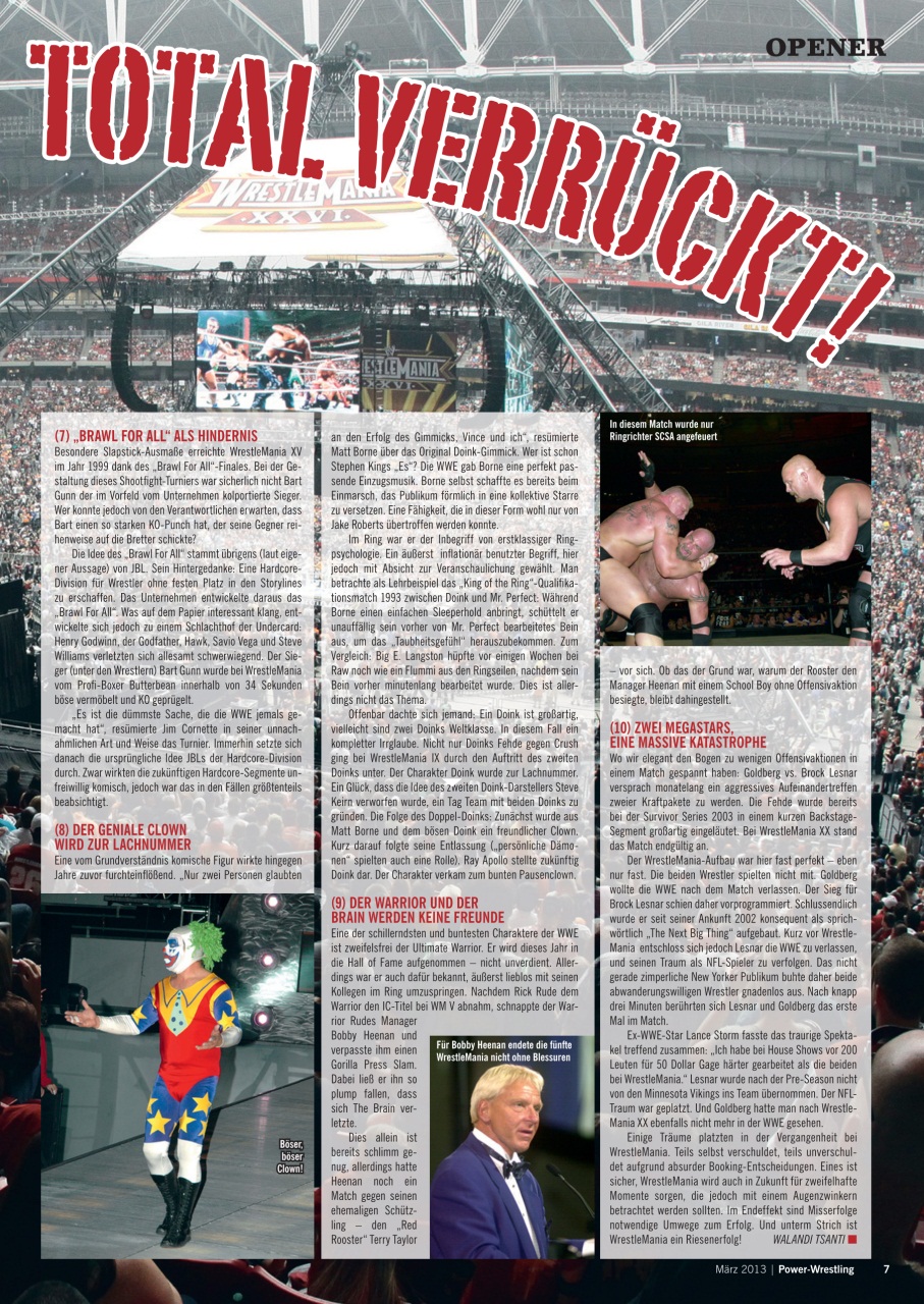 Power-Wrestling Preview Pages