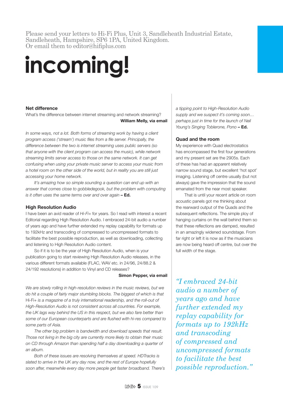 hi-fi+ Global Network Preview Pages