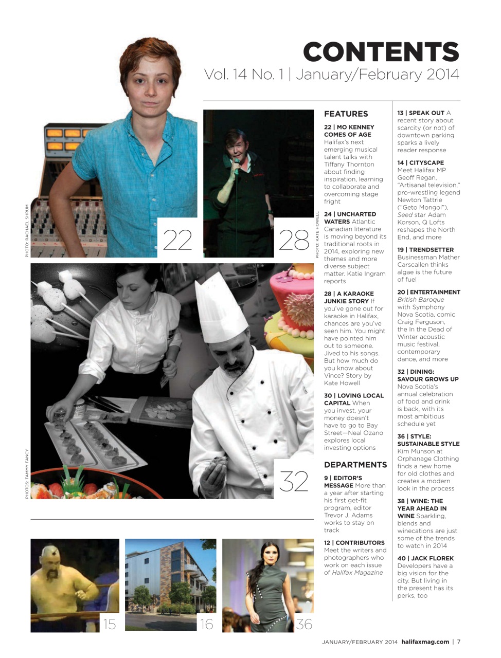 Halifax Magazine Preview Pages