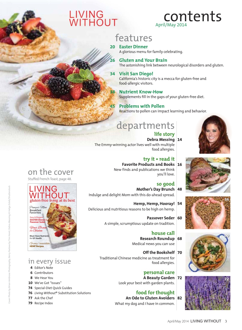 Gluten Free & More Preview Pages