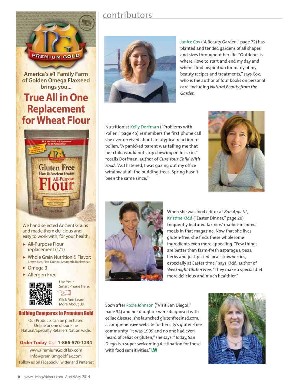 Gluten Free & More Preview Pages