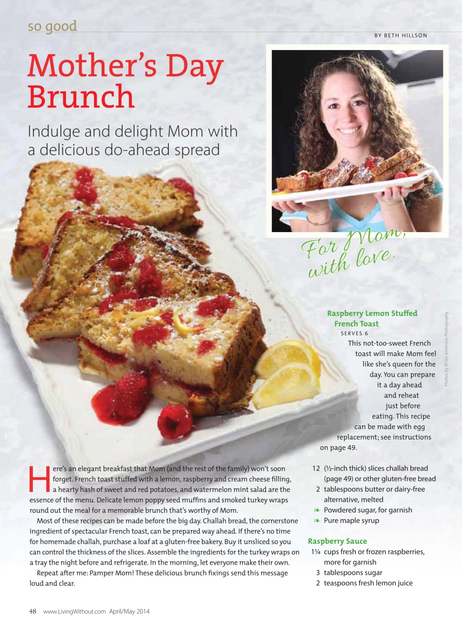 Gluten Free & More Preview Pages