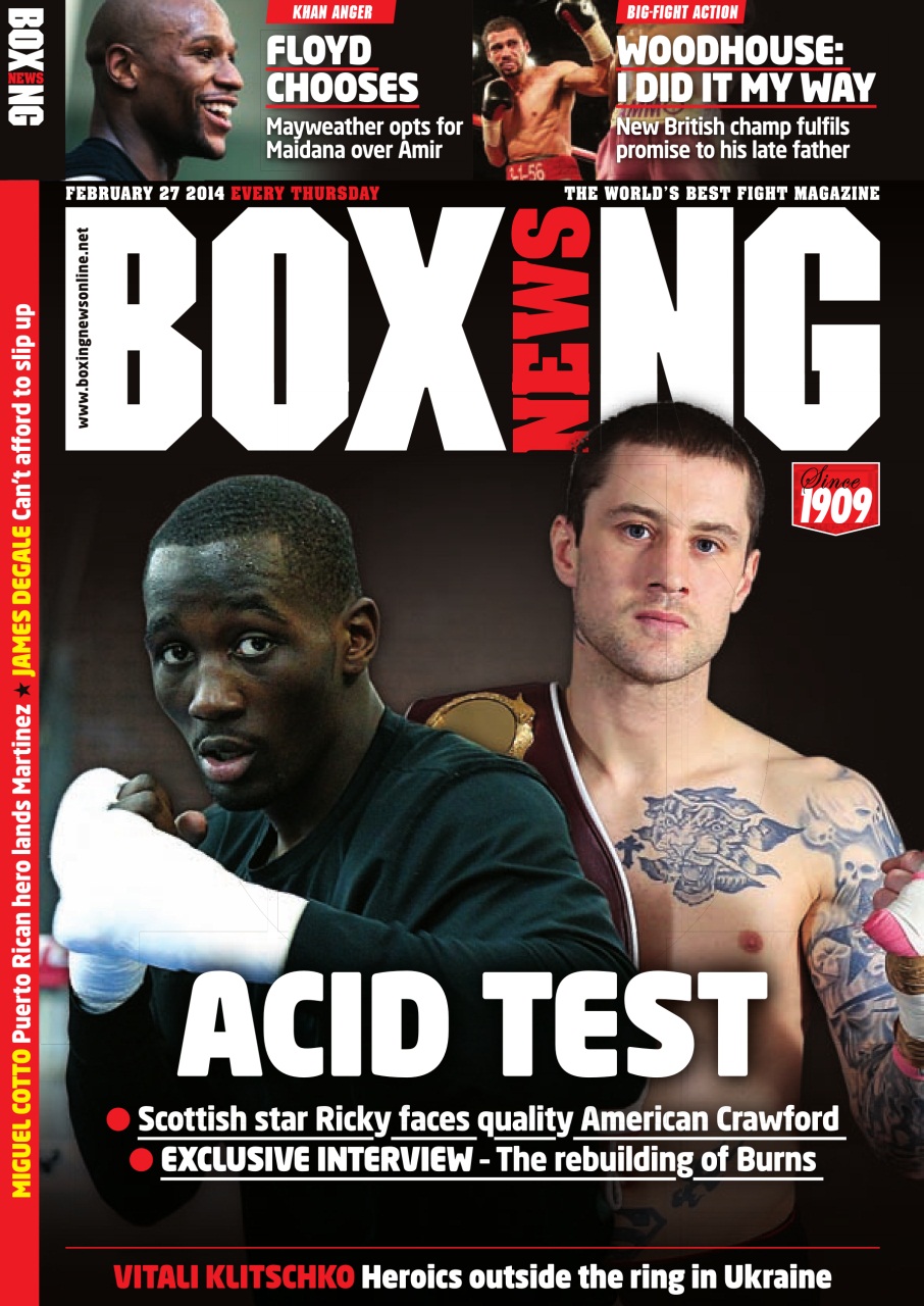 Boxing News Preview Pages