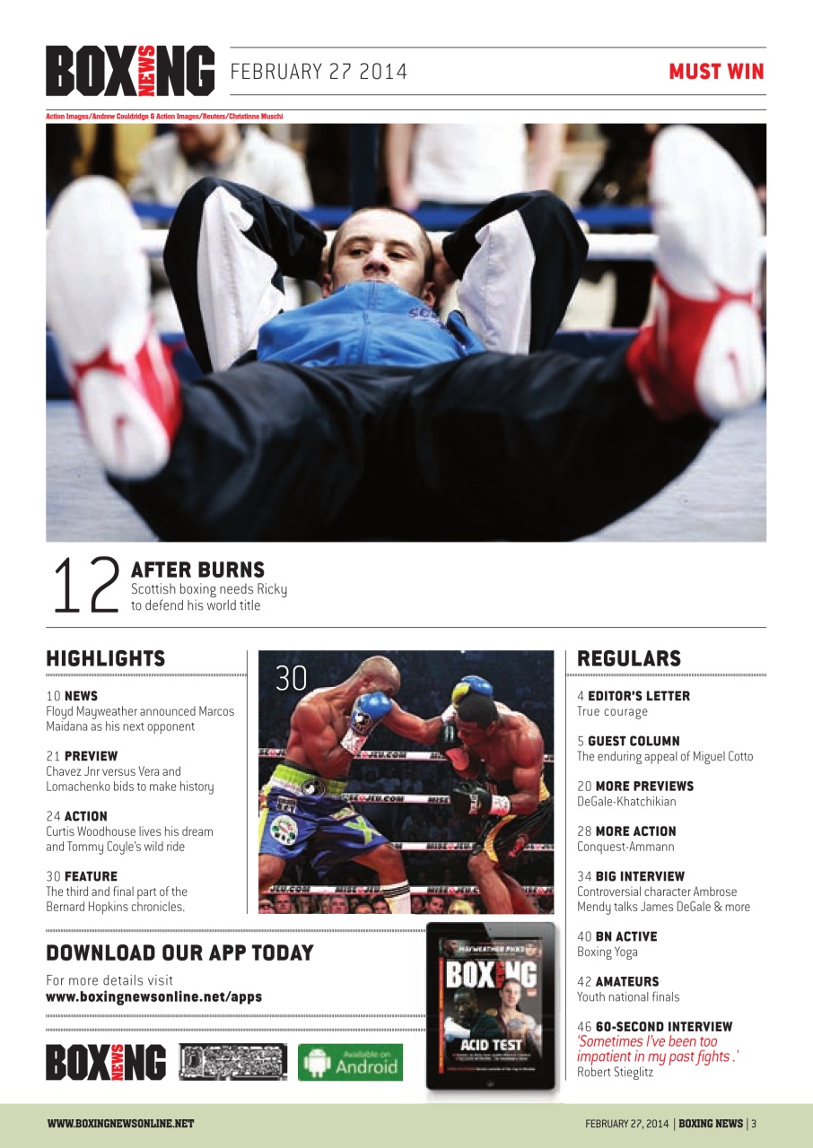 Boxing News Preview Pages