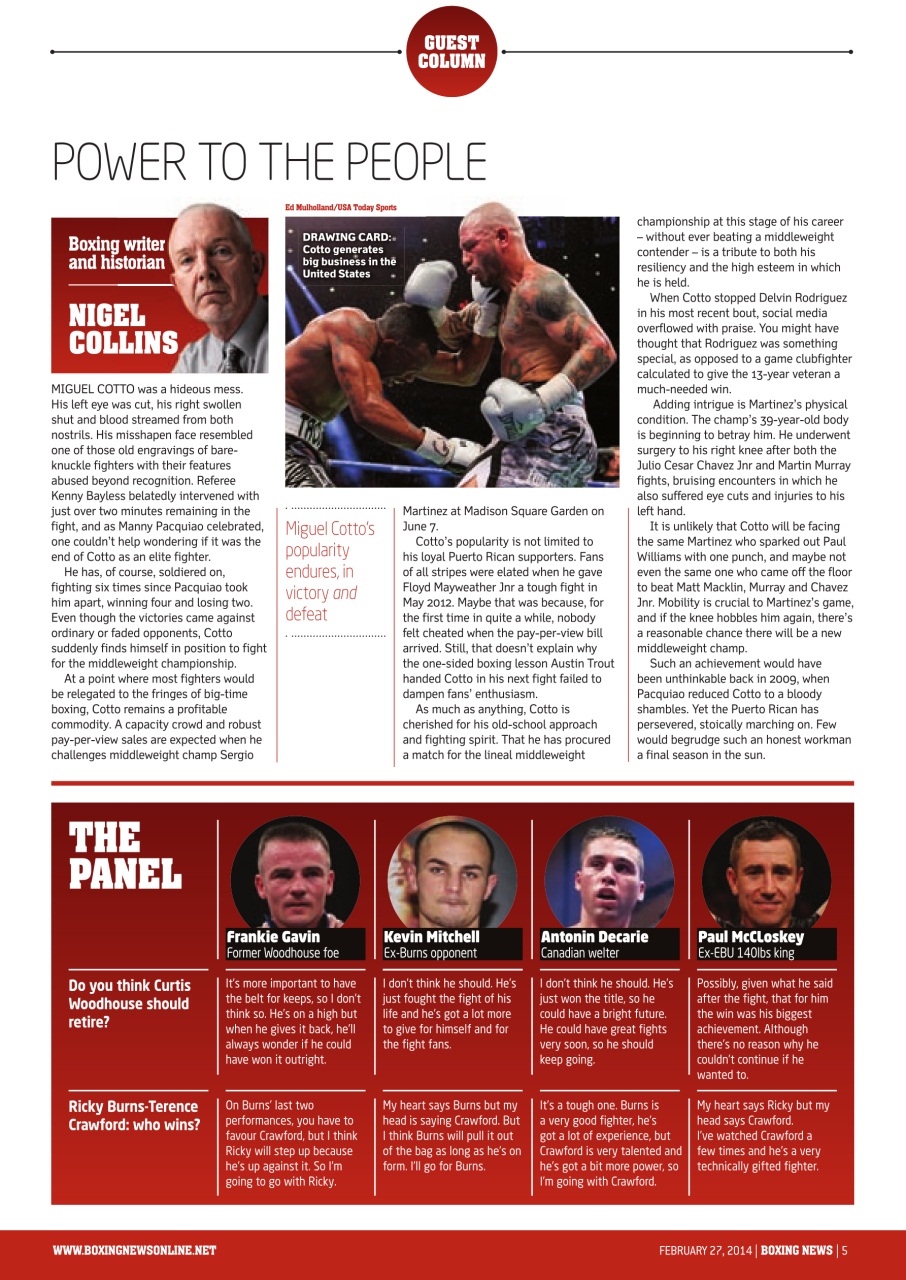 Boxing News Preview Pages