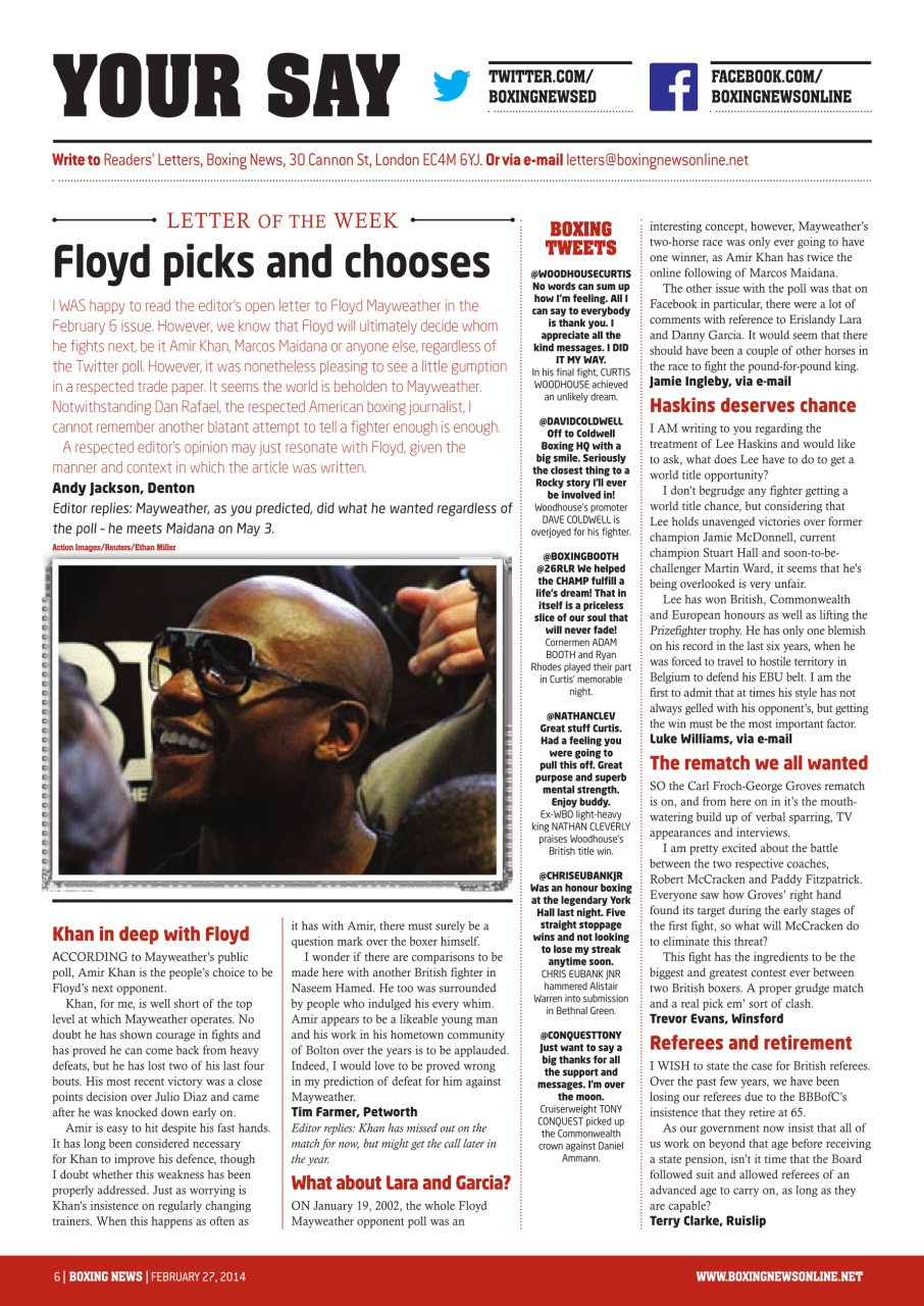 Boxing News Preview Pages
