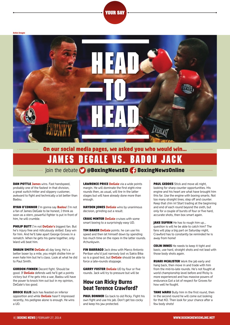 Boxing News Preview Pages