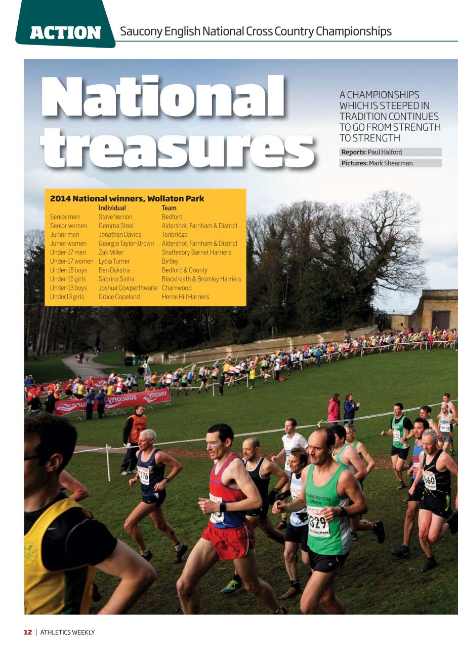 AW – Athletics Weekly Magazine Preview Pages