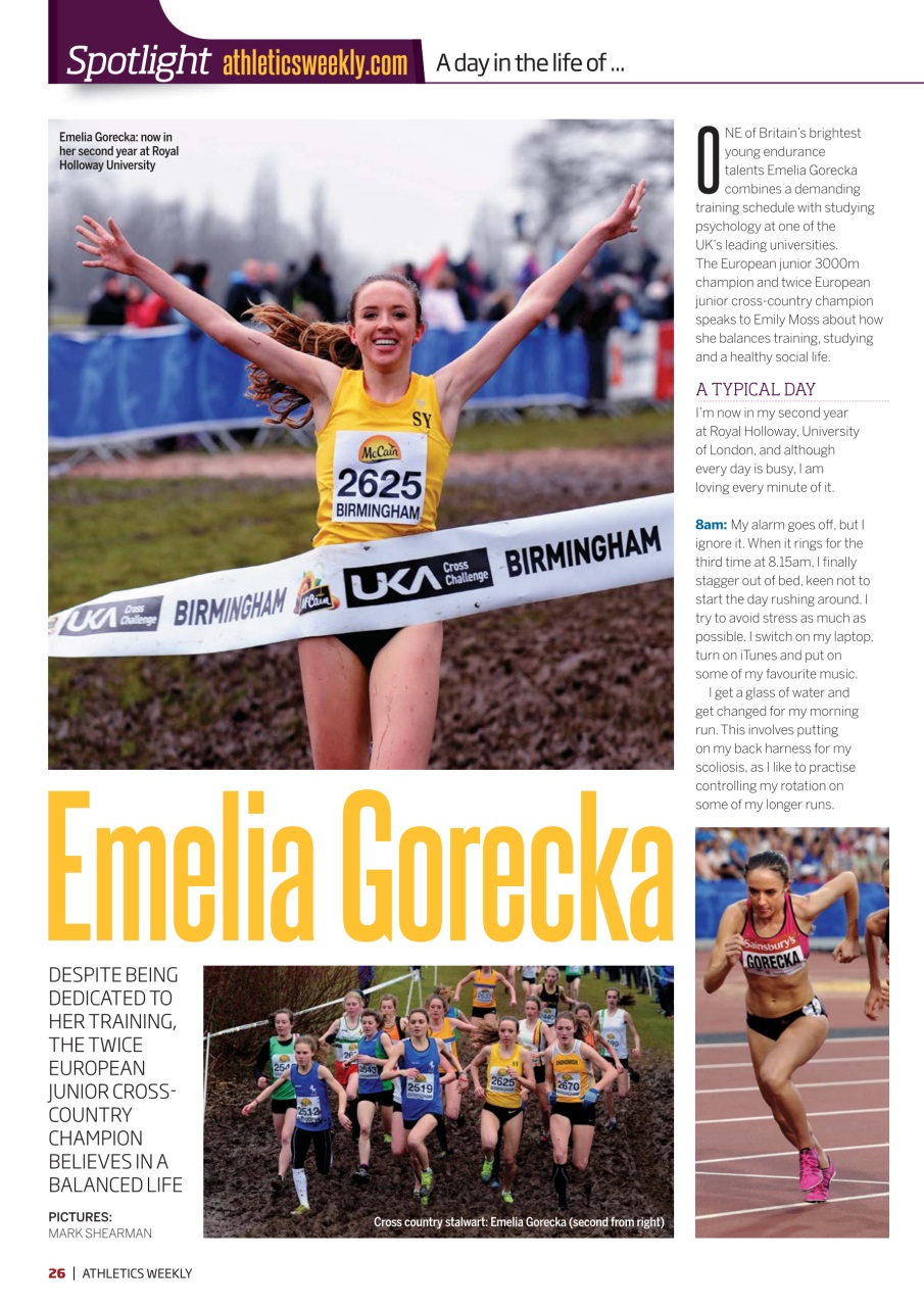AW – Athletics Weekly Magazine Preview Pages