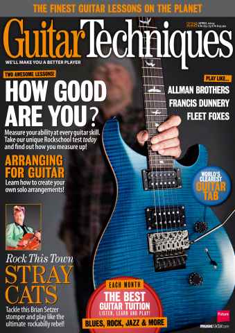 Guitar Techniques issue April 2014
