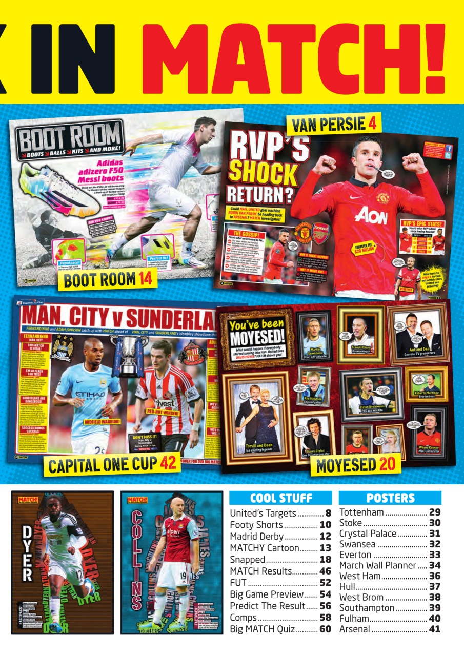 Match Preview Pages