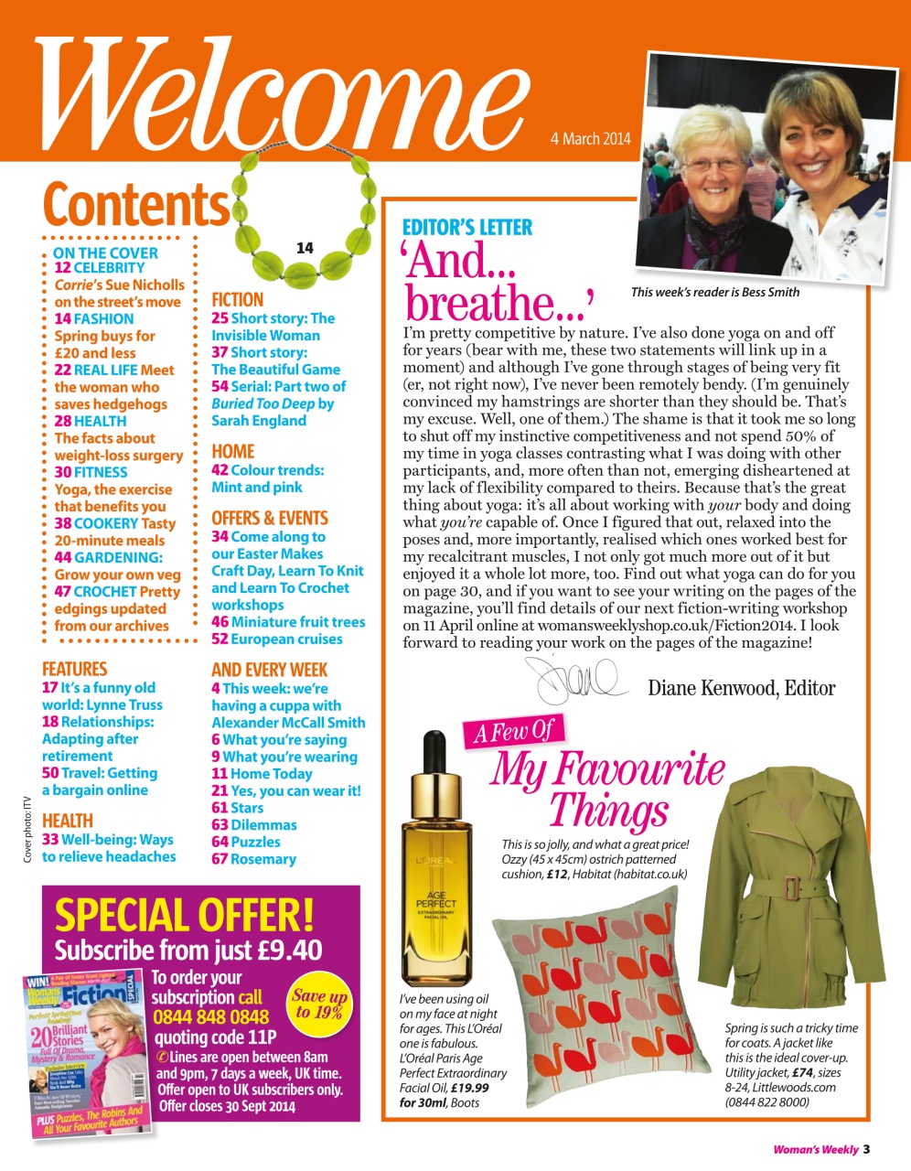 Woman's Weekly Preview Pages