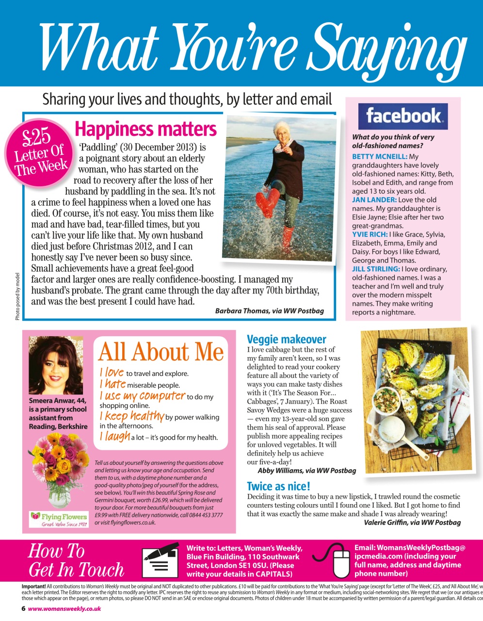 Woman's Weekly Preview Pages