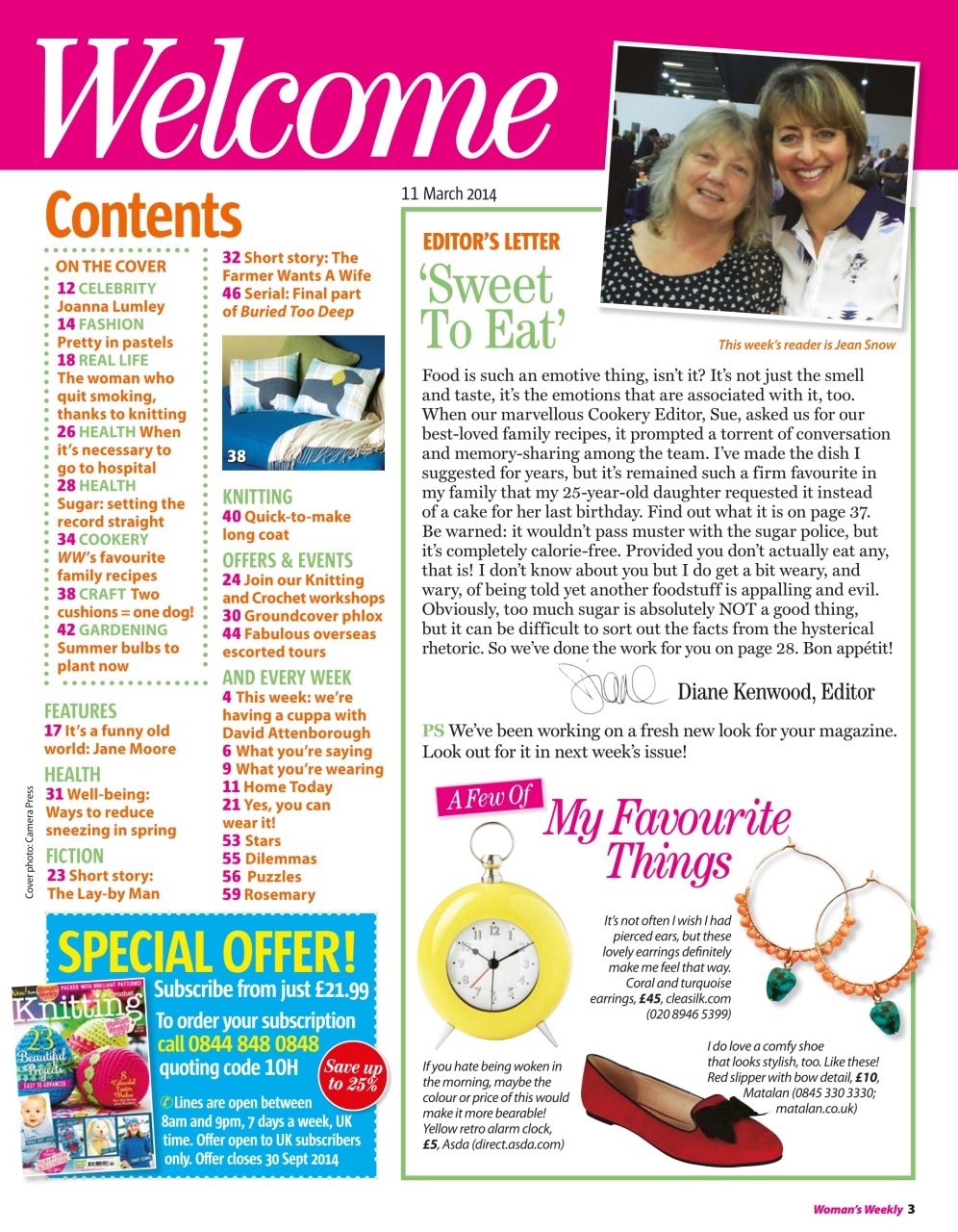 Woman's Weekly Preview Pages