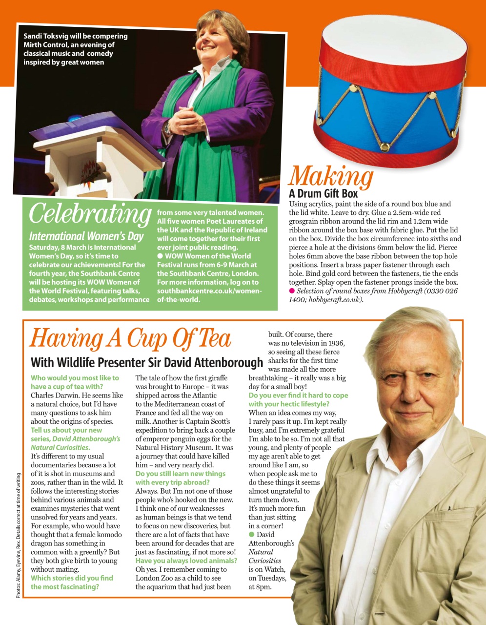 Woman's Weekly Preview Pages