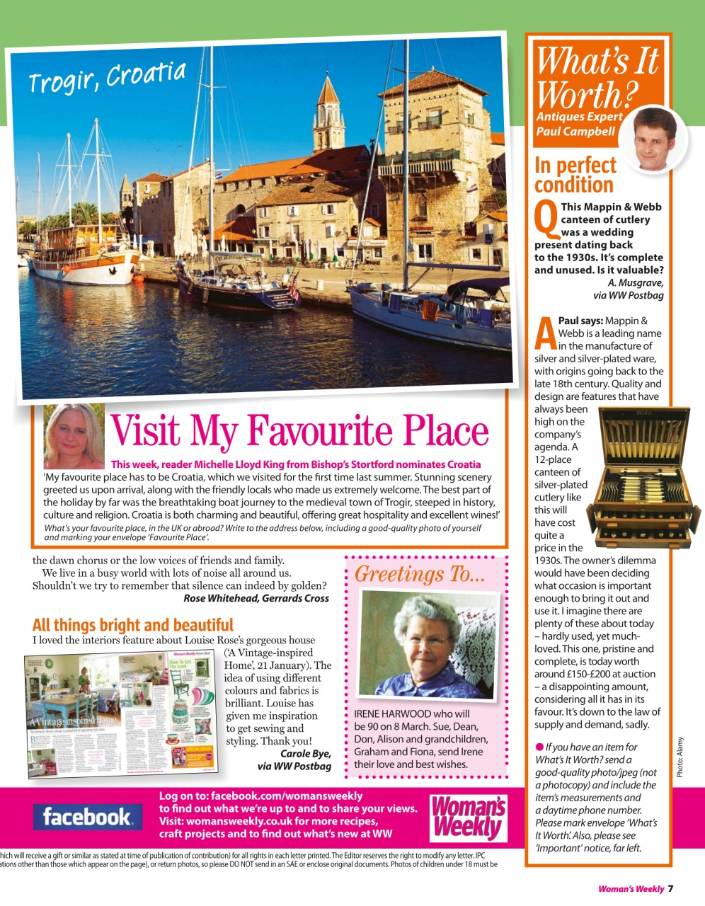 Woman's Weekly Preview Pages