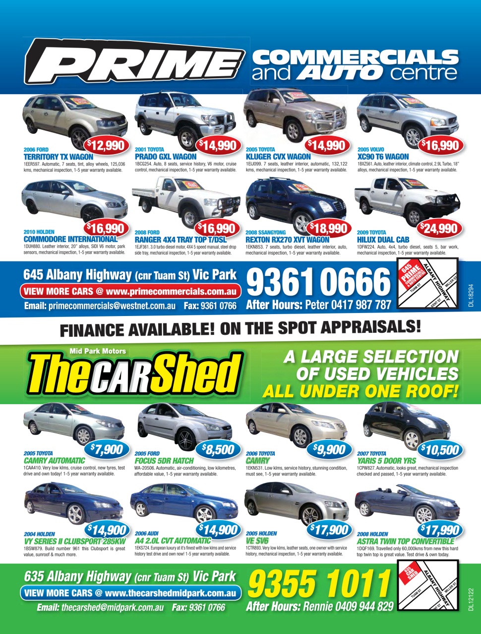 AutoTrader Preview Pages