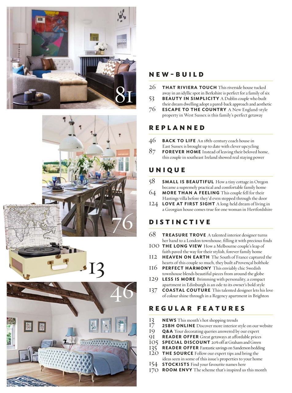 25 Beautiful Homes Preview Pages