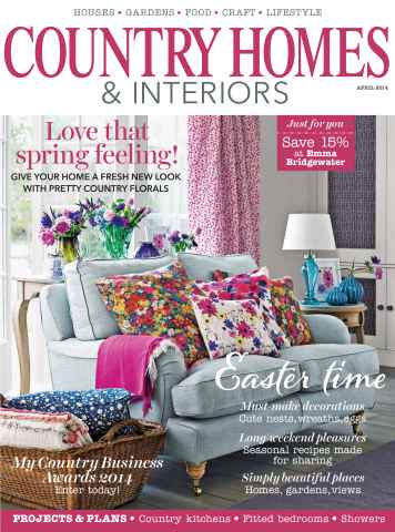 Country Homes & Interiors issue April 2014