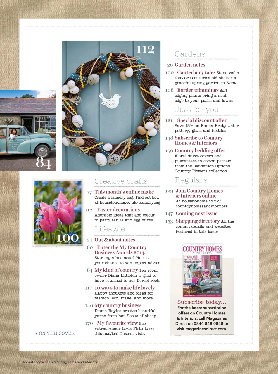 Country Homes & Interiors Preview Pages