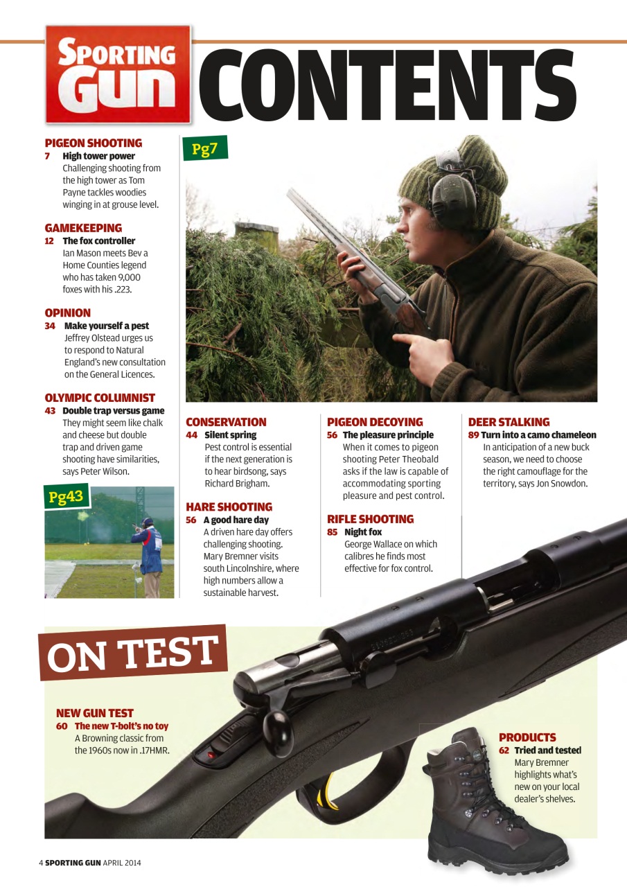 Sporting Gun Preview Pages