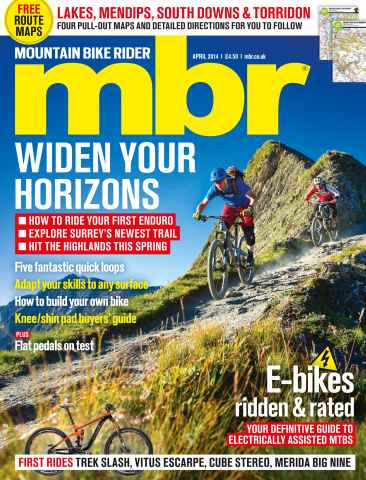 Mountain Bike Rider issue April 2014