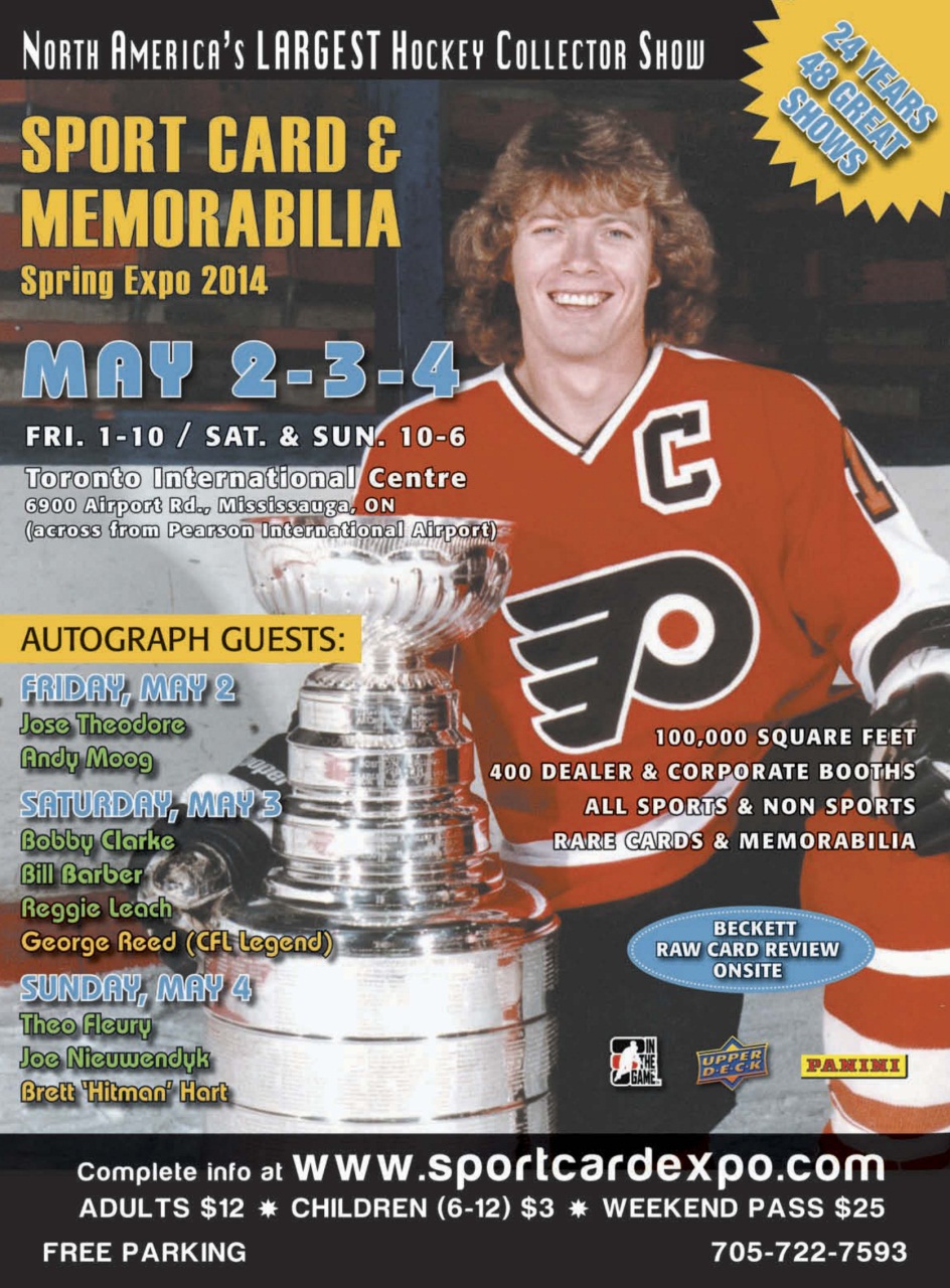 Beckett Hockey Magazine Preview Pages
