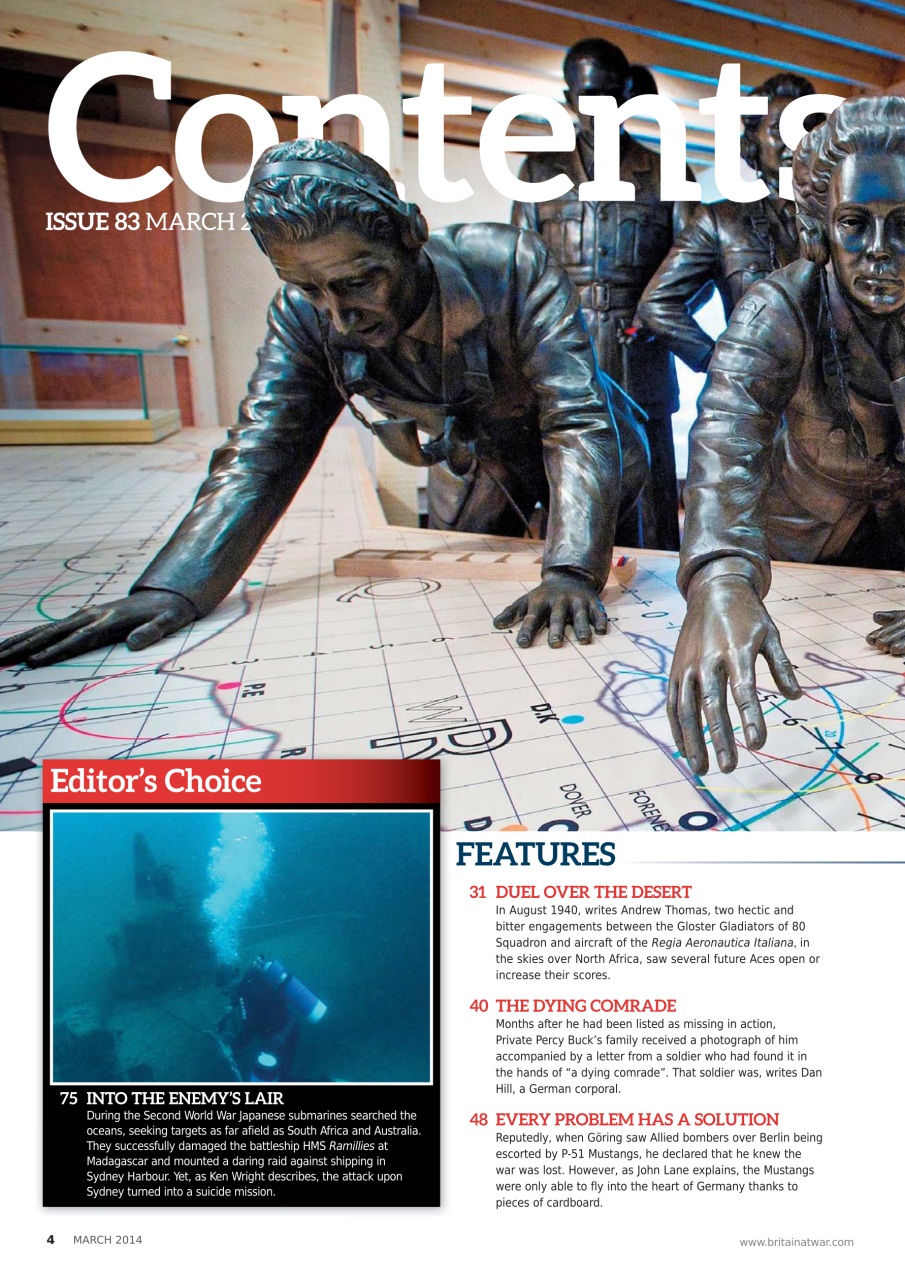 Britain at War Magazine Preview Pages