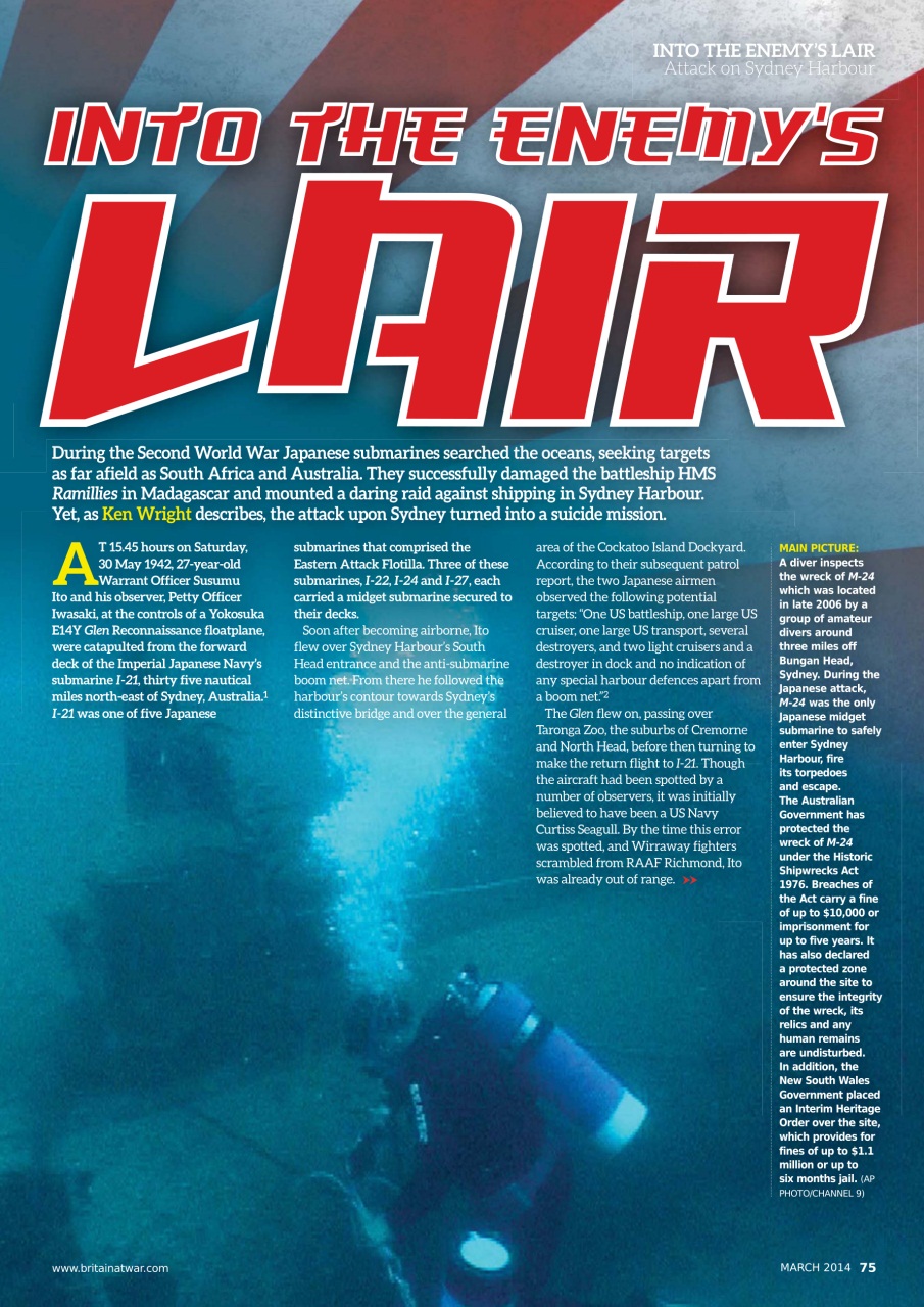 Britain at War Magazine Preview Pages