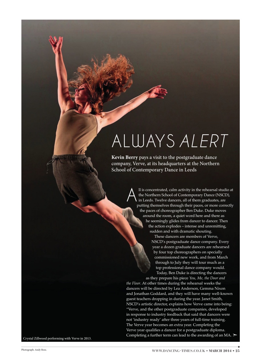 Dancing Times Preview Pages