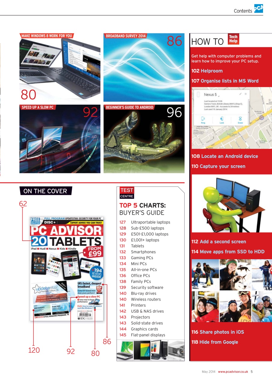 Tech Advisor Preview Pages