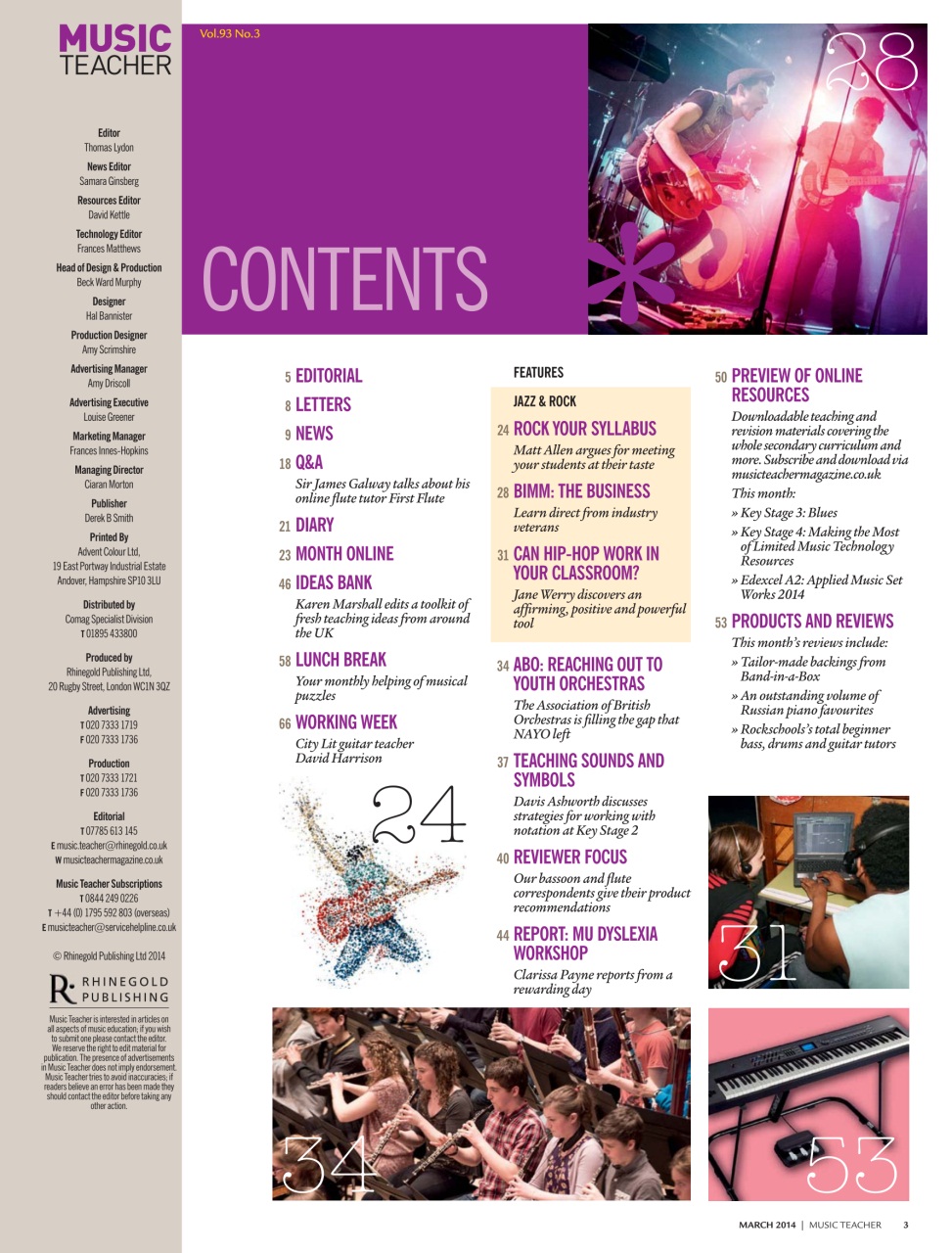 Music Teacher Preview Pages