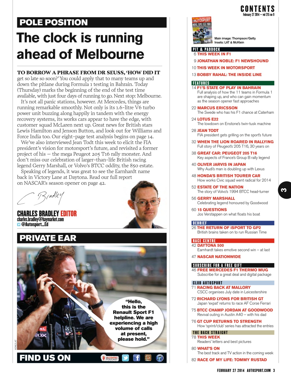 Autosport Preview Pages