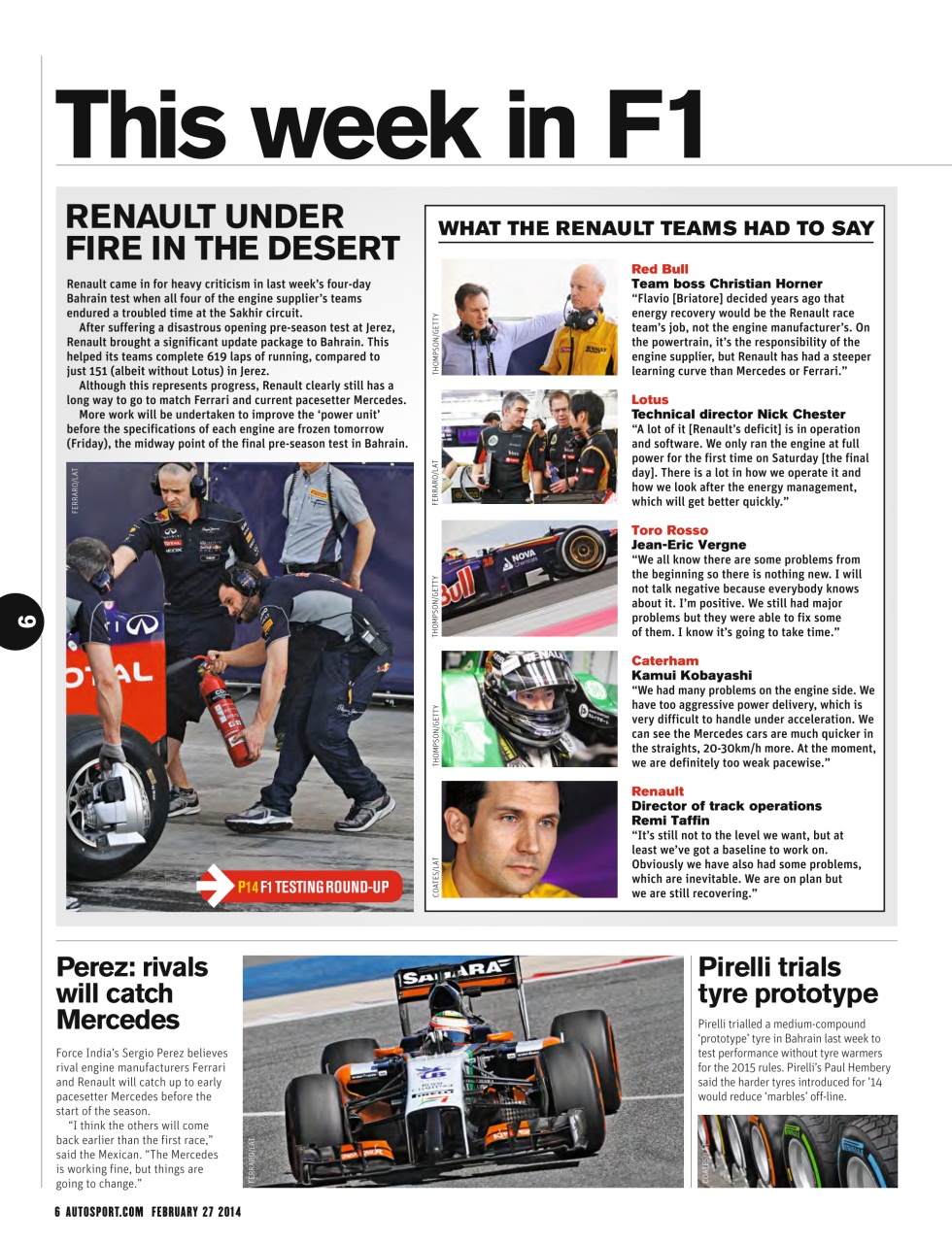 Autosport Preview Pages