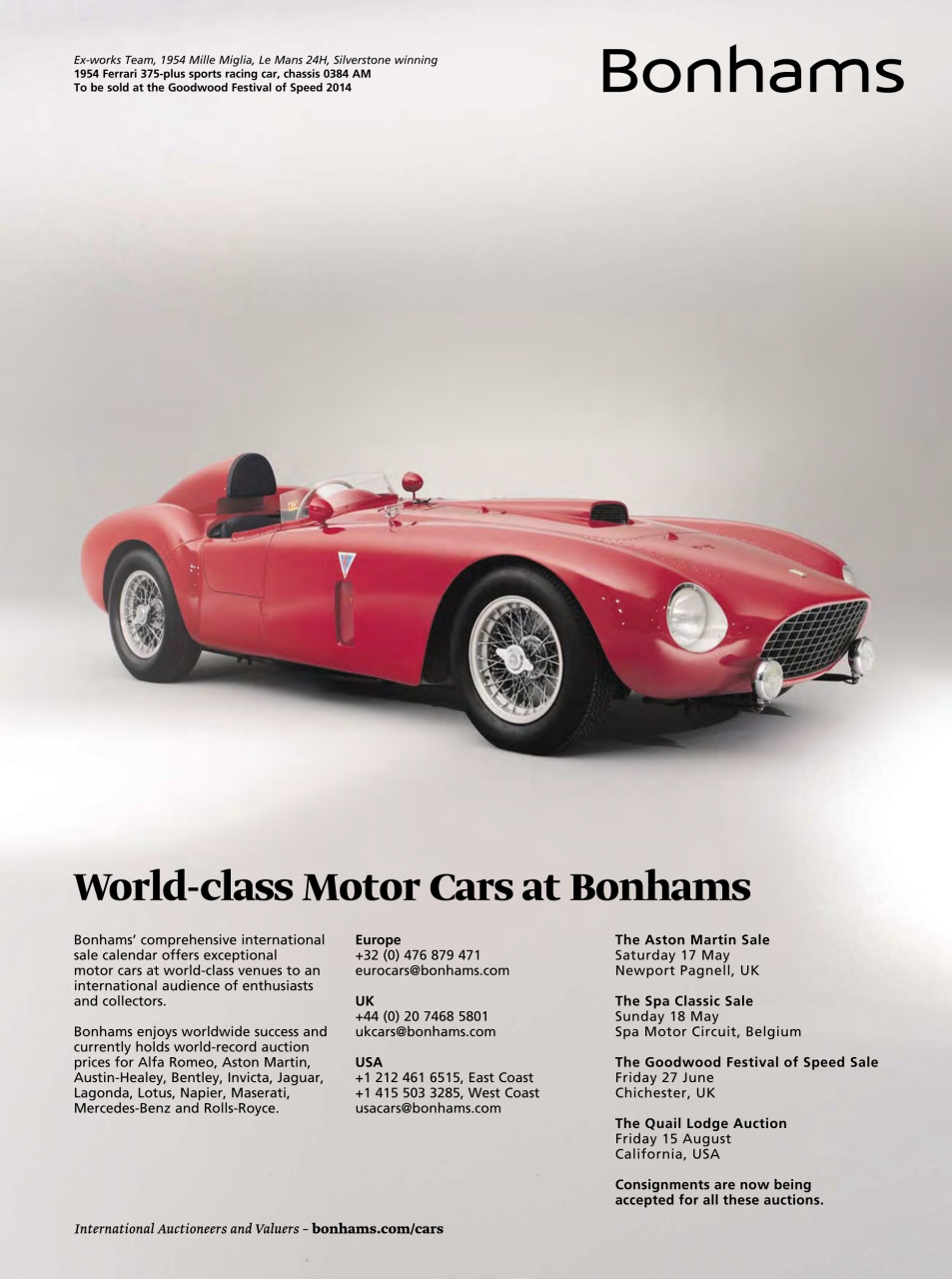 Classic & Sports Car Preview Pages