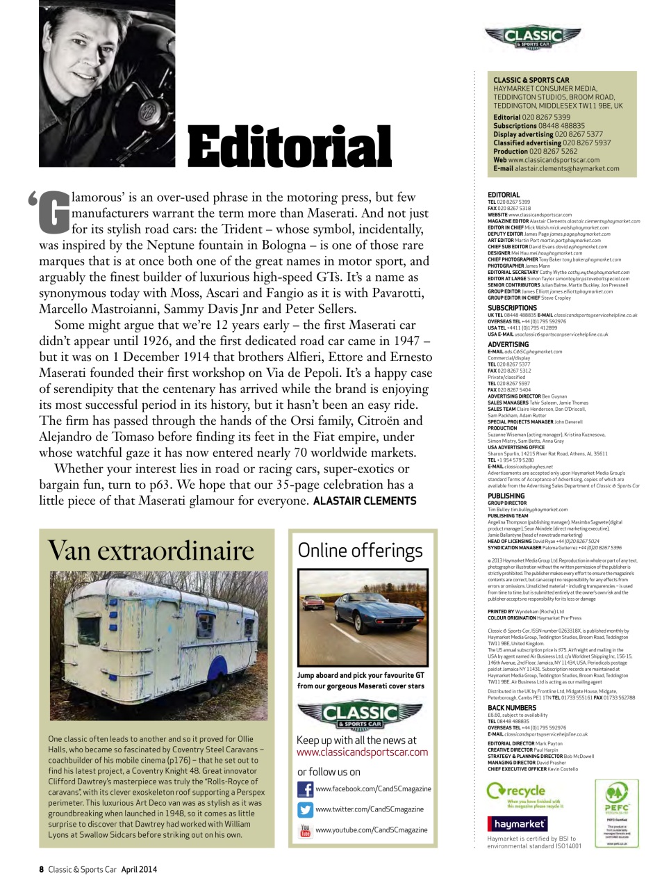 Classic & Sports Car Preview Pages