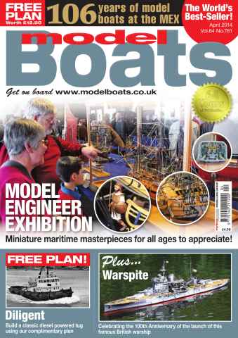Model Boats issue April 2014