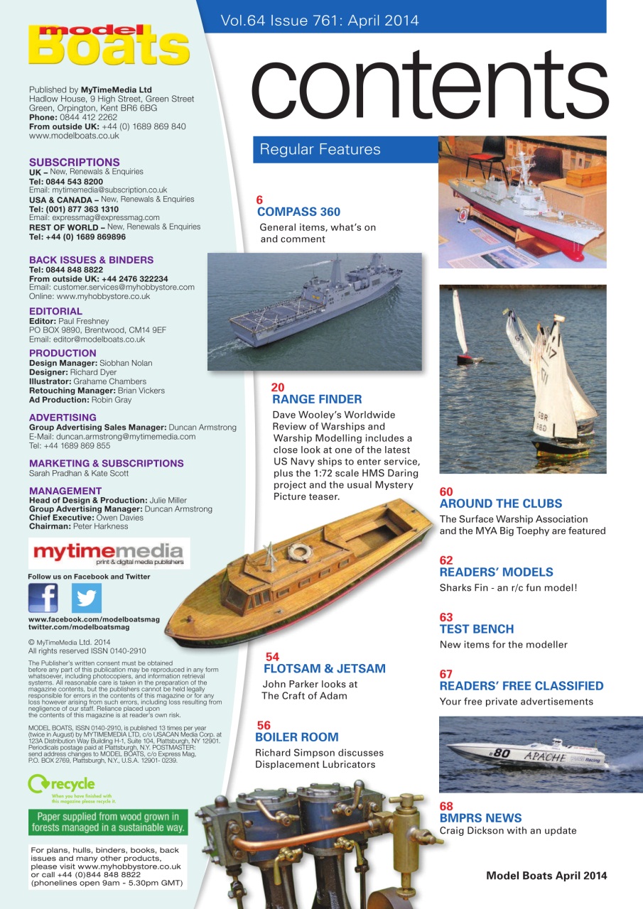 Model Boats Preview Pages