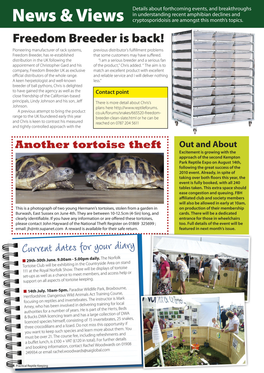 Practical Reptile Keeping Preview Pages