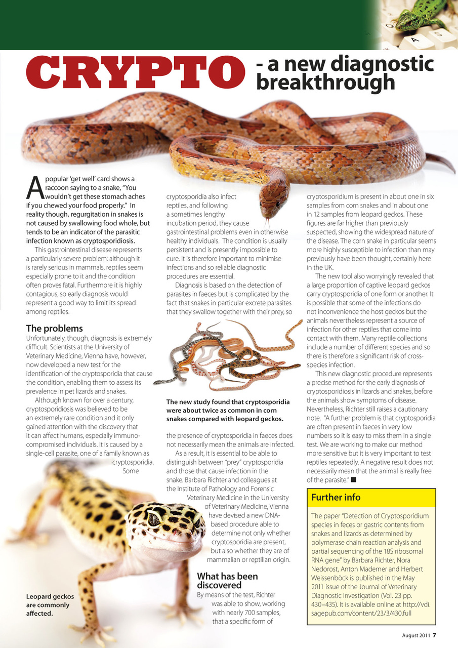 Practical Reptile Keeping Preview Pages