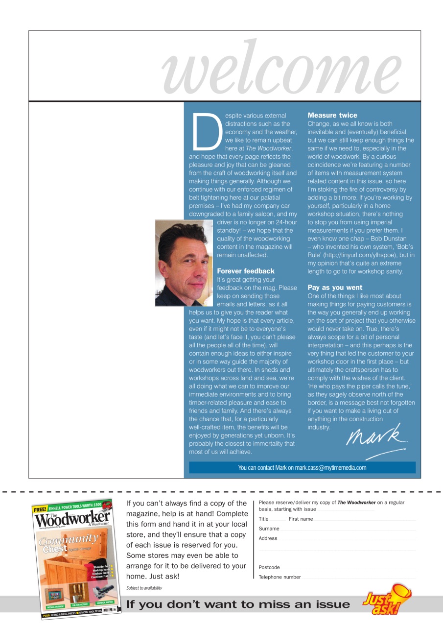 The Woodworker Magazine Preview Pages