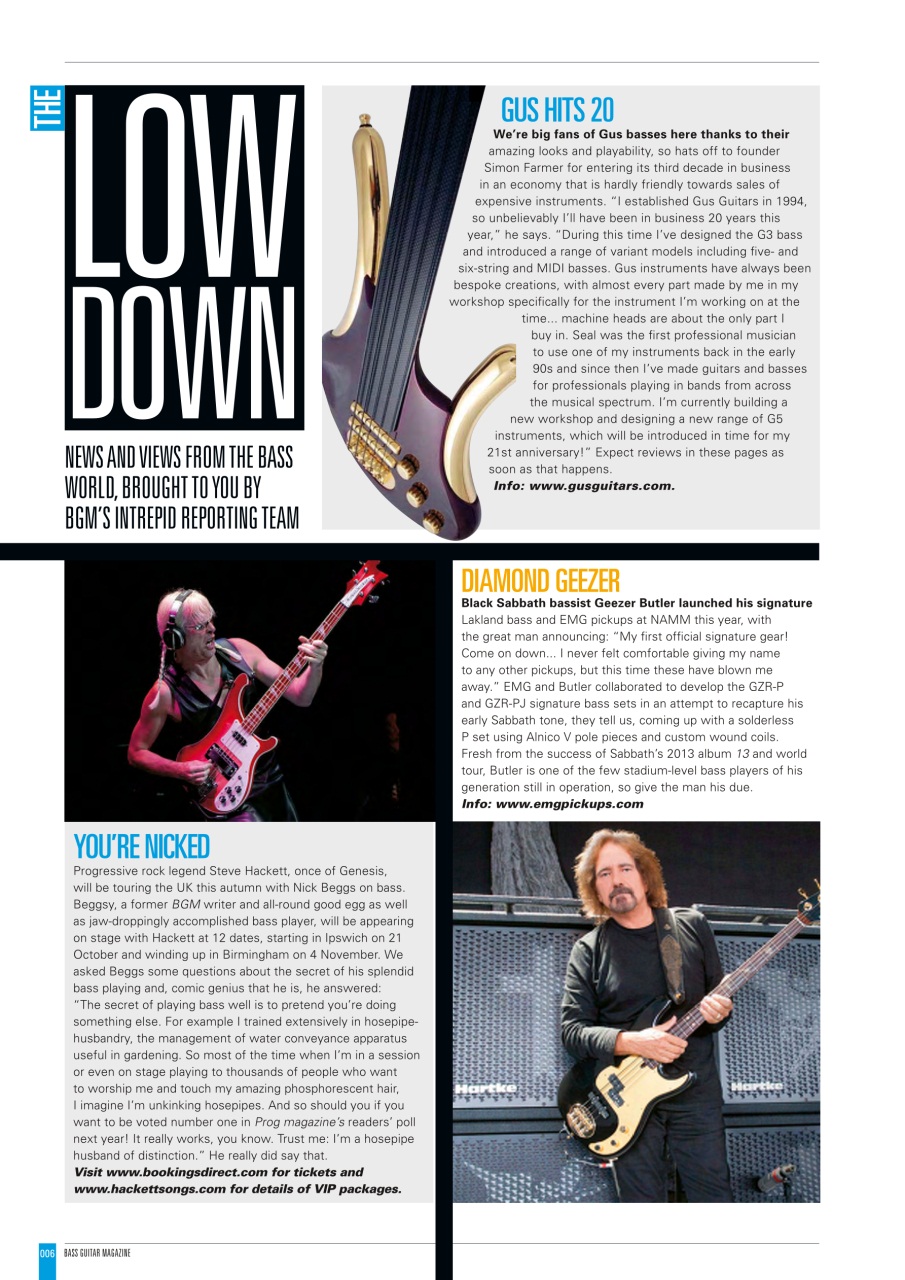 Bass Player UK Preview Pages
