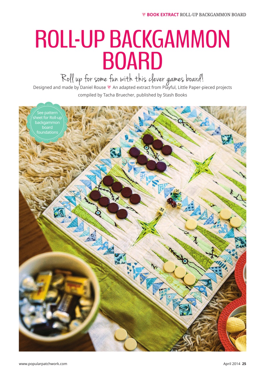 Popular Patchwork Magazine Preview Pages