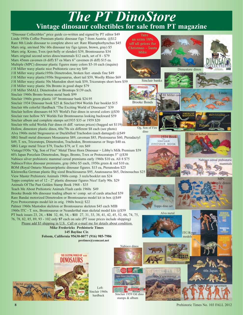 Prehistoric Times Preview Pages