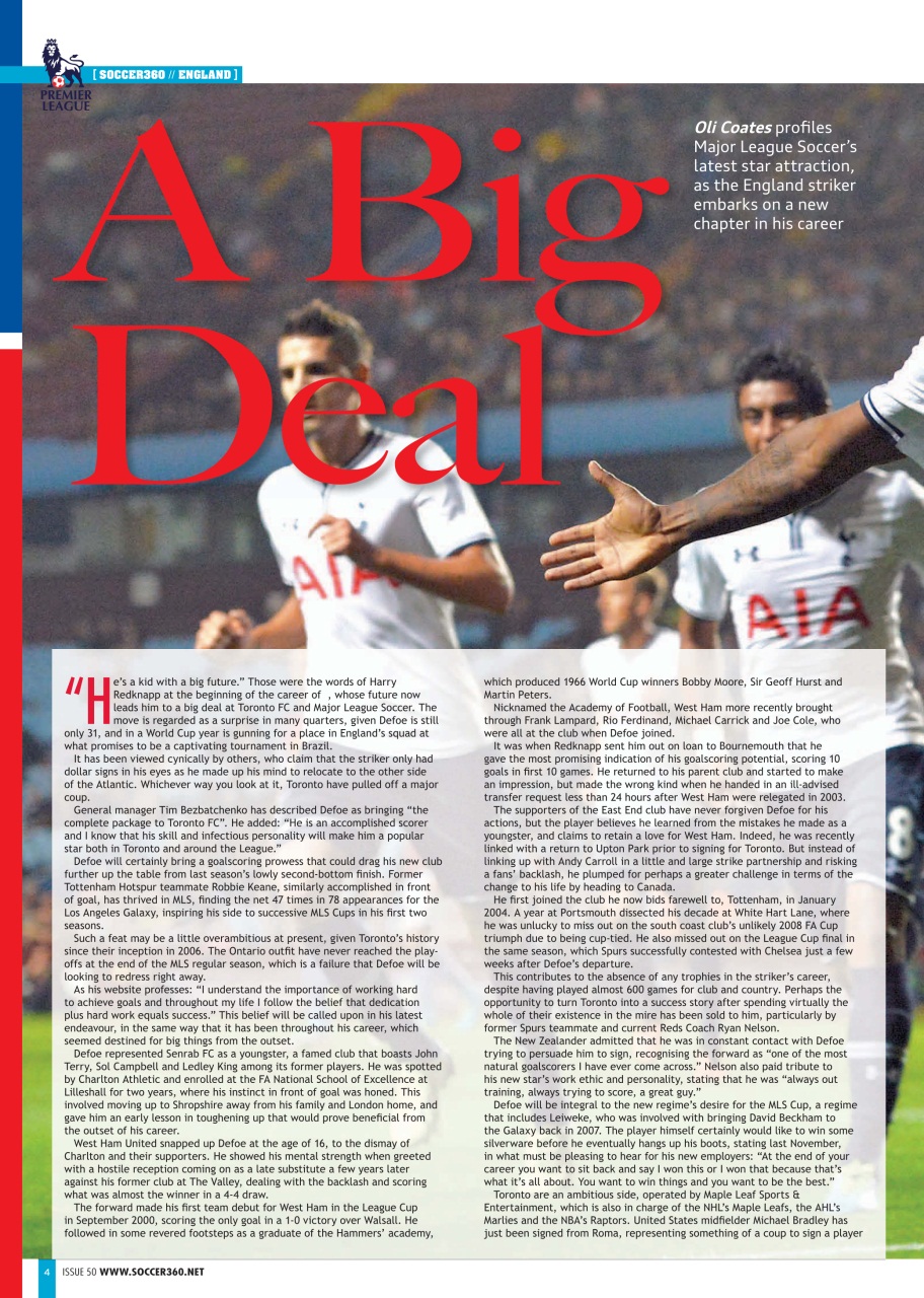 Soccer 360 Preview Pages