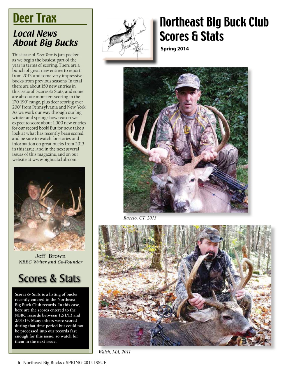 Northeast Big Bucks Preview Pages